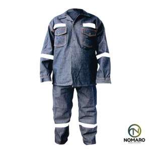 camisa y pantalón industrial de denim 14onzas | textil nomaro