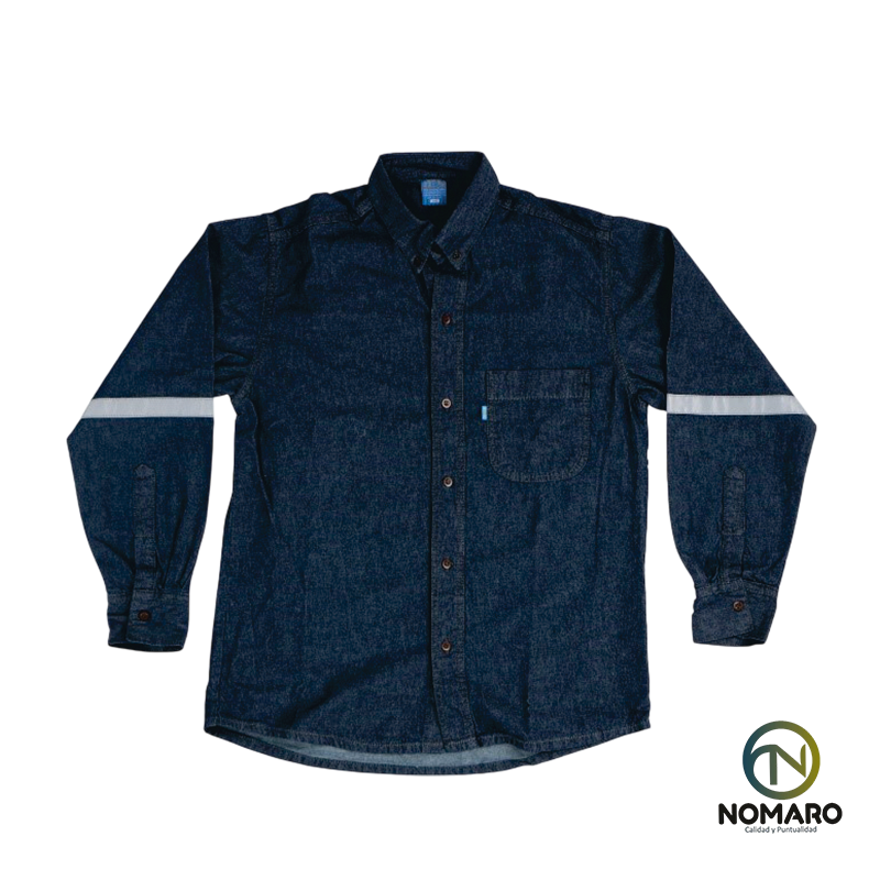 camisa denim industrial | textil nomaro