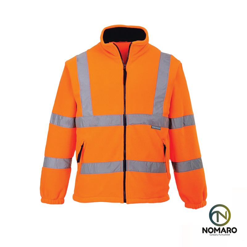 Casaca en Hipora con Forro Polar y Cinta Reflectiva 3M | Textil Nomaro