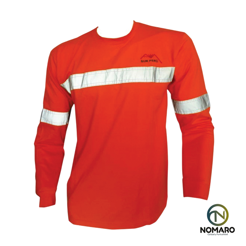 Polo Reflectivo Manga Larga | Textil Nomaro